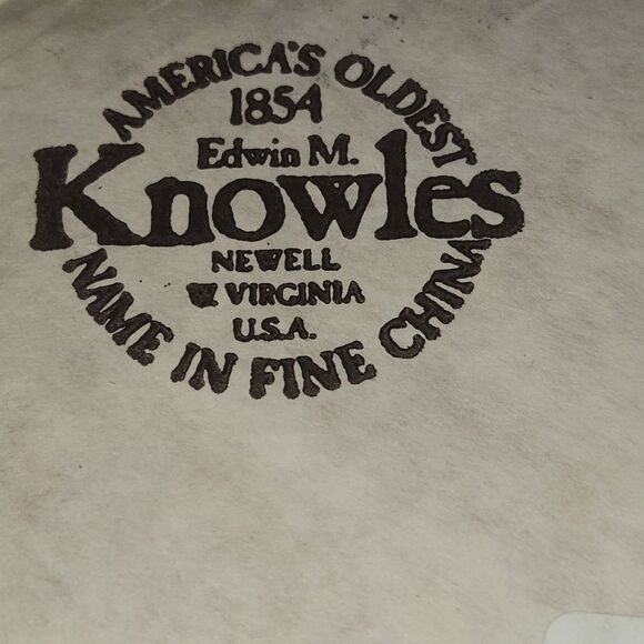 1985 "Here Comes The Bride" Edwin M. Knowles China Collector's Plate W/COA Vtg - Picture 3 of 4